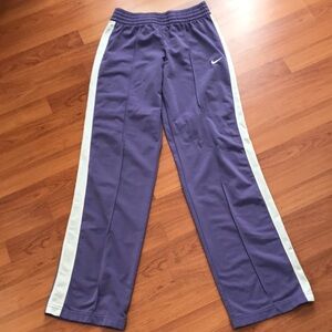 Nike Kids Purple Track Pants